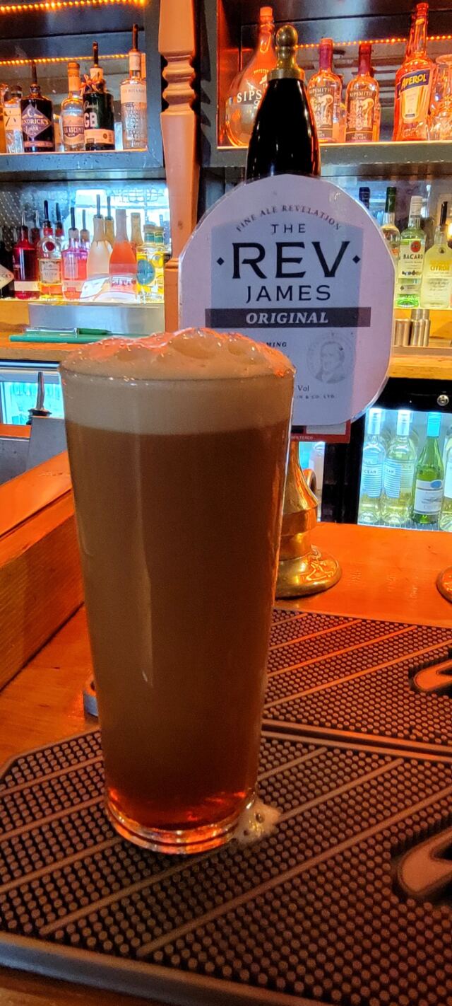 A pint of The Reverend James at The Swan - Broadway (2)