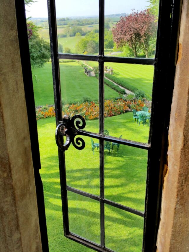 Creswell window morning view