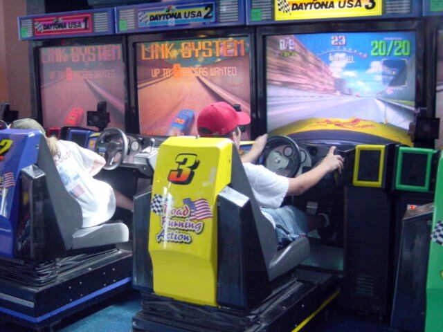 Racing in the arcade