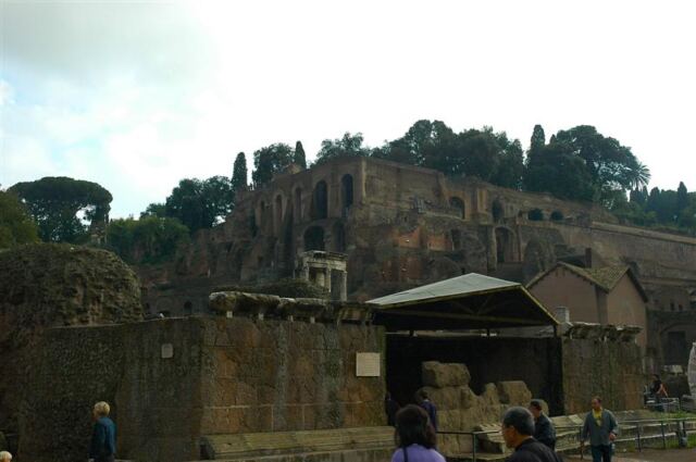 Hillside ruins