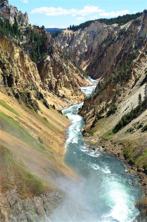 Grand Canyon - downstream of Lower Falls