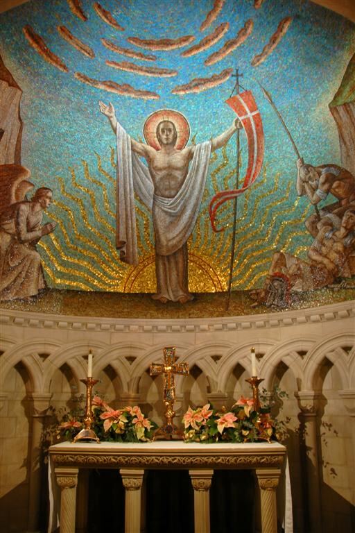 Resurrection Chapel altar