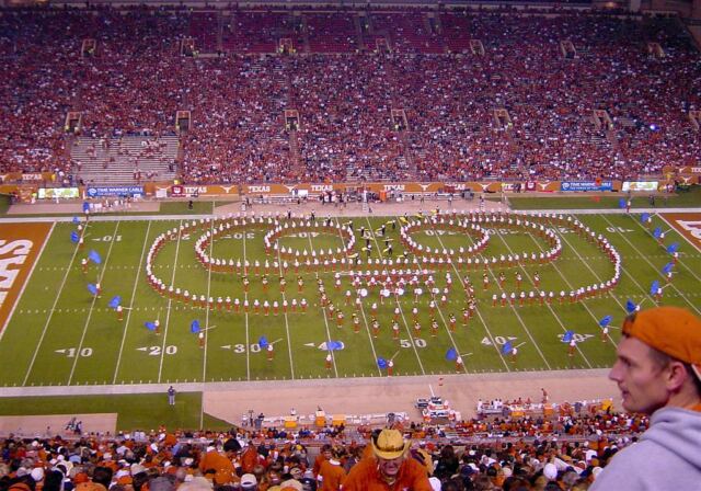 UT Band - halftime (2)