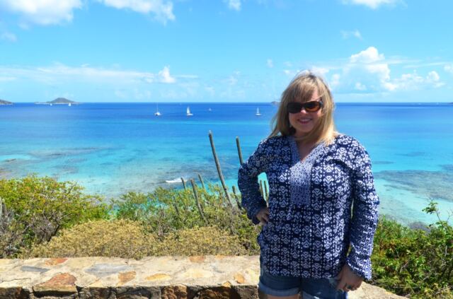Kathy at Savannah Bay - Virgin Gorda 2