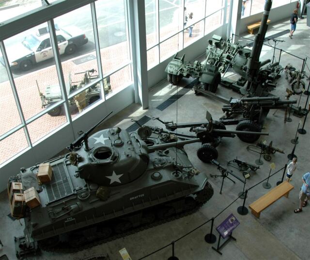 Tank and artillery