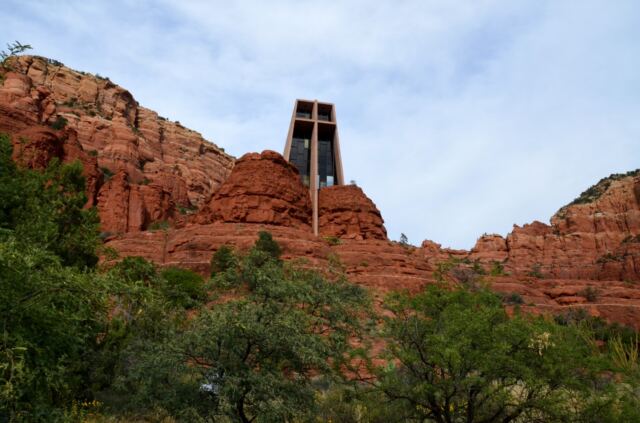 Chapel of the Holy Cross - from below (6)