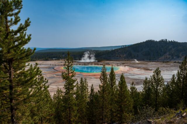 Grand Prismatic Spring from overlook (5)