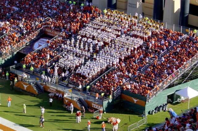 LHB in the stands