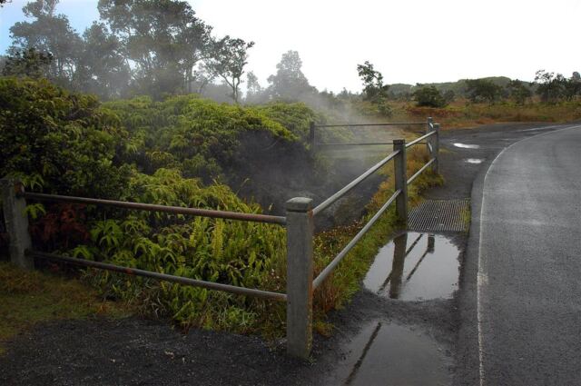 You could smell the sulfur
