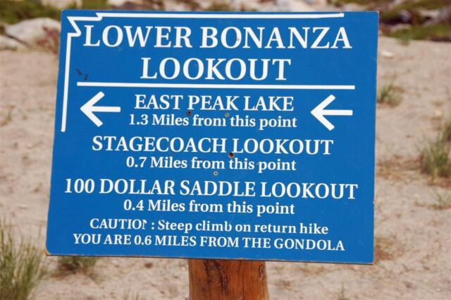 Lower Bonanza Lookout
