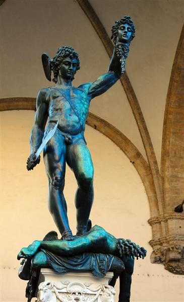 Cellini's 'Perseus with the head of Medusa'