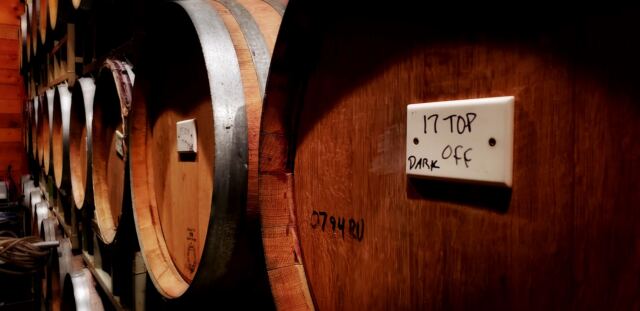 Crystal Basin Cellars - wine barrels 02