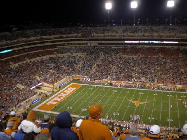 Crowd thinned dramatically at halftime