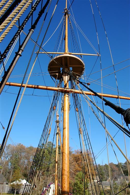 Susan Constant mast