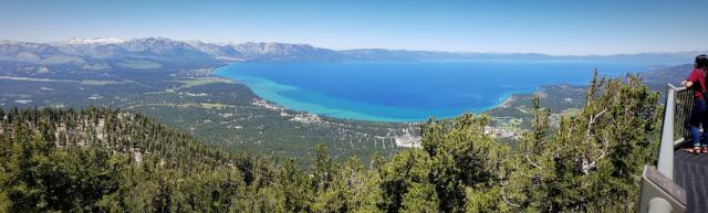 Lake Tahoe - viewing platform 17