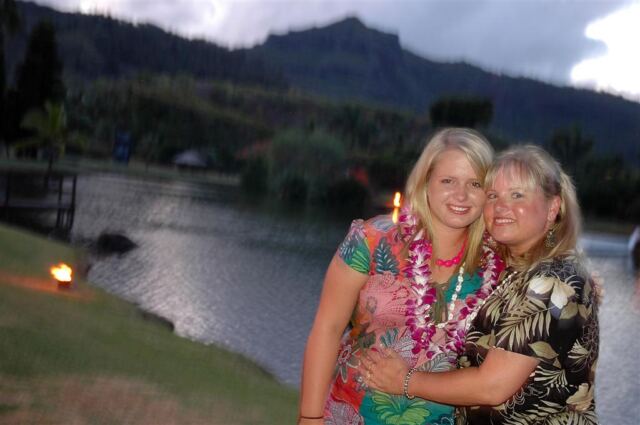 Mel and Kathy at dusk
