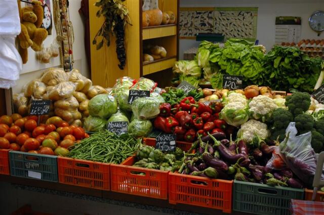 Fresh vegetables