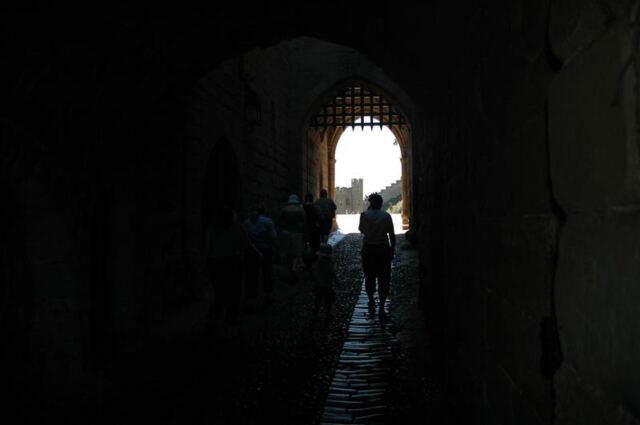 Warwick Castle entrance