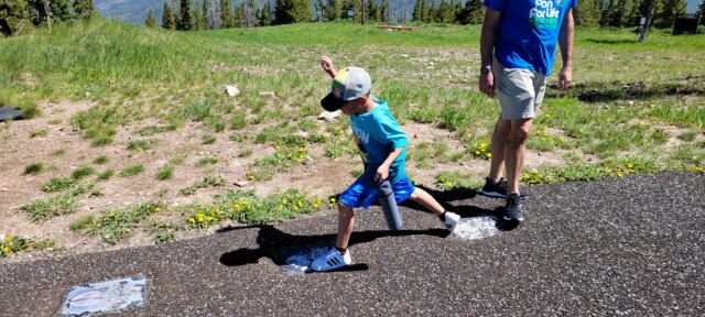 Cole taking moose-sized strides 1