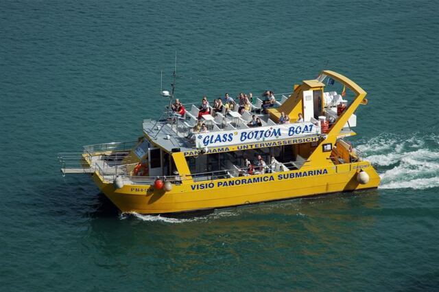 Glass bottom boat
