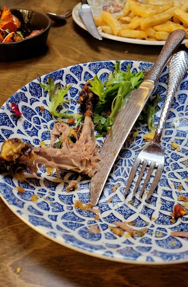 The Table - duck and waffle DONE.