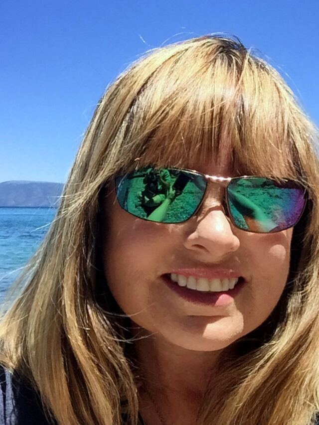 Kathy - Sugar Pine Point selfie