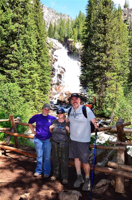 Mel, Kathy, and Roger - Hidden Falls