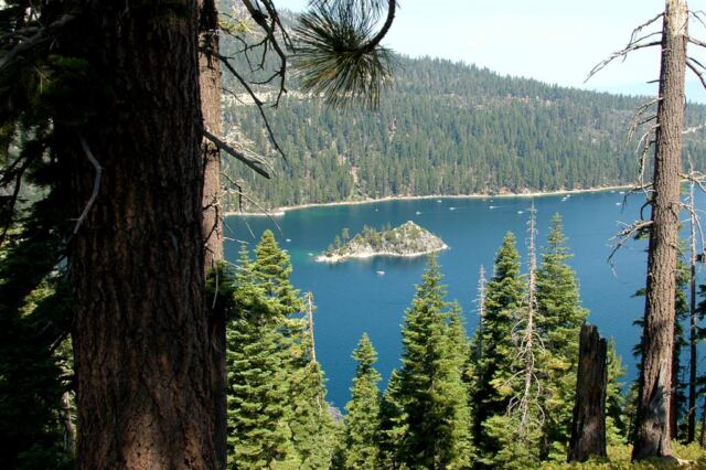 Fannette Island from vista view