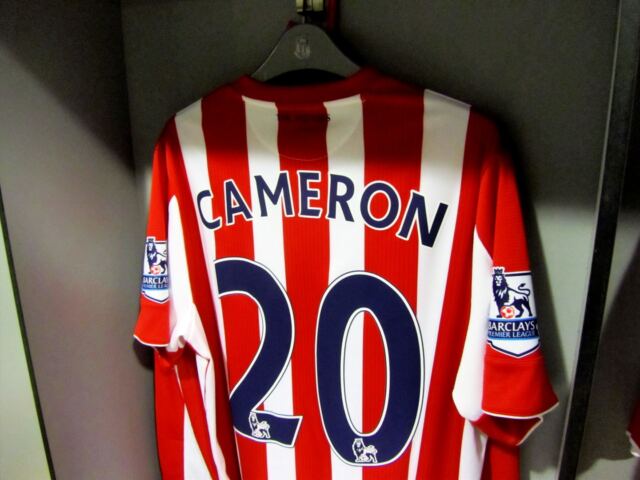 Geoff Cameron's kit - Stoke locker room pre-match (2)