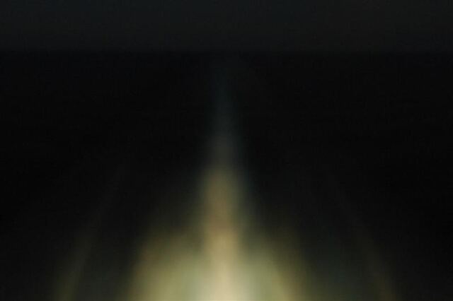 Ghostly wake shot