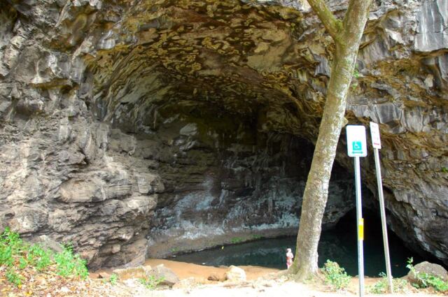 Wet Cave entrance