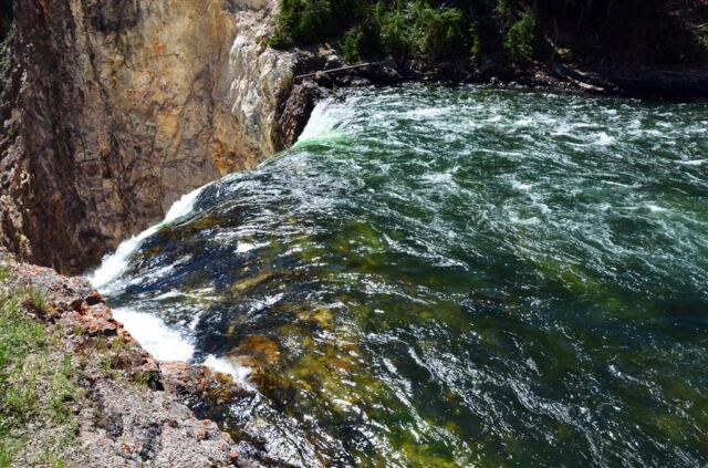 Top of the Lower Falls