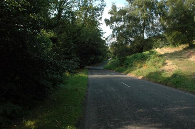 Narrow English road