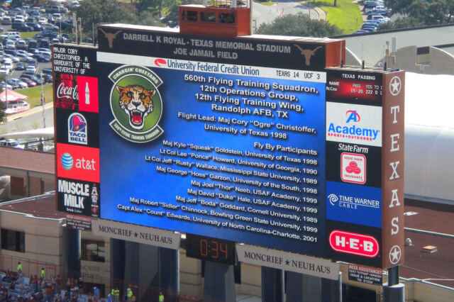 Flyover crew list
