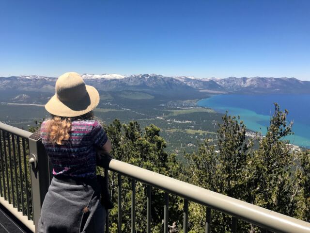 Kiersten - Tahoe viewing platform 1