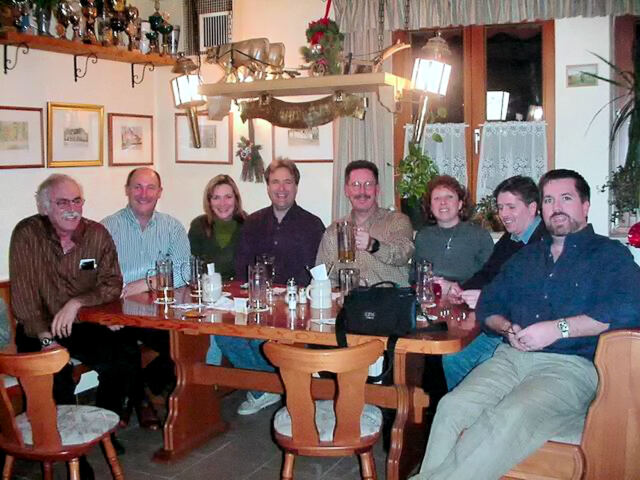 ABCSI team at dinner