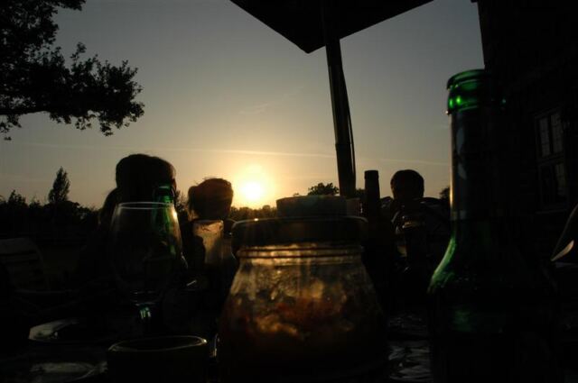 Oakleigh House sunset (1)