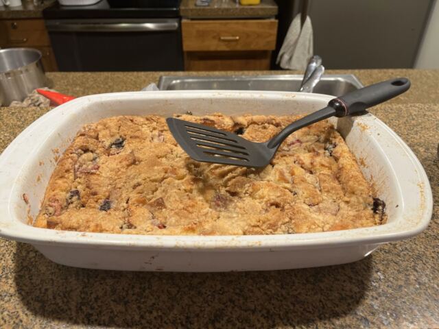 French Toast breakfast casserole 1