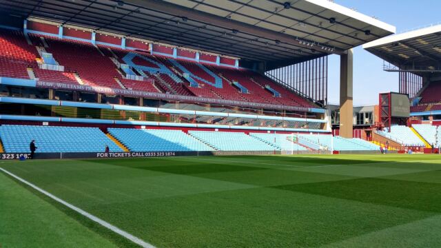 Villa Park - pitchside pre-match (7)
