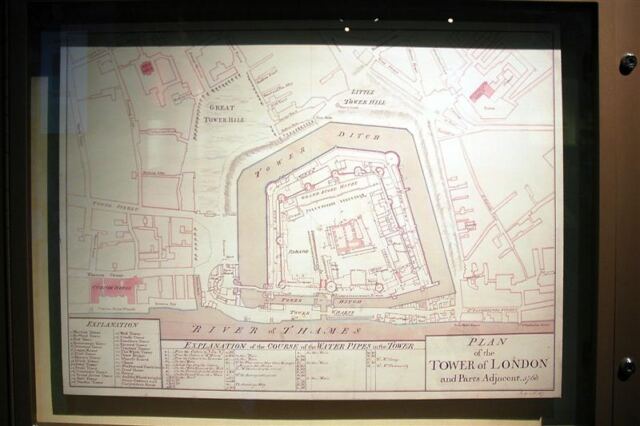 Tower of London - plan
