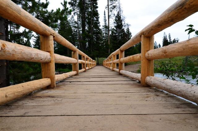 String Lake bridge