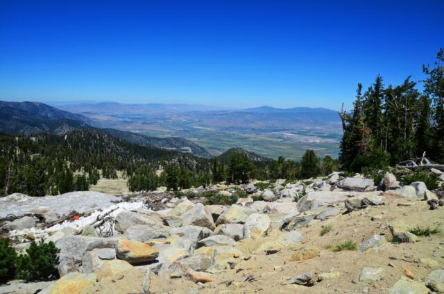 Reno valley from atop Heavenly