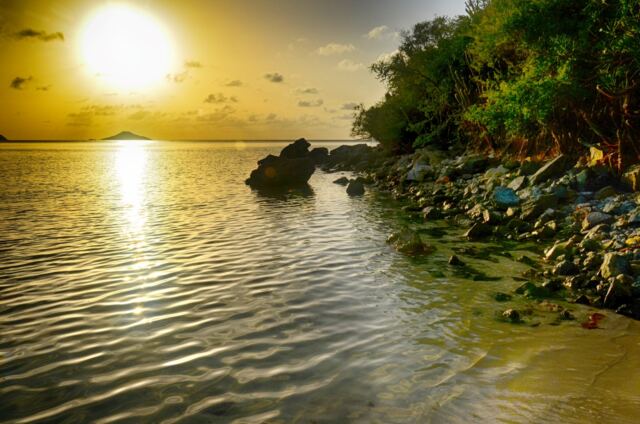 Mahoe Bay sunset - last night 3