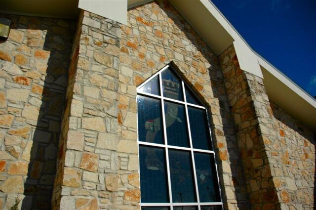 KofK Front wall and stained glass