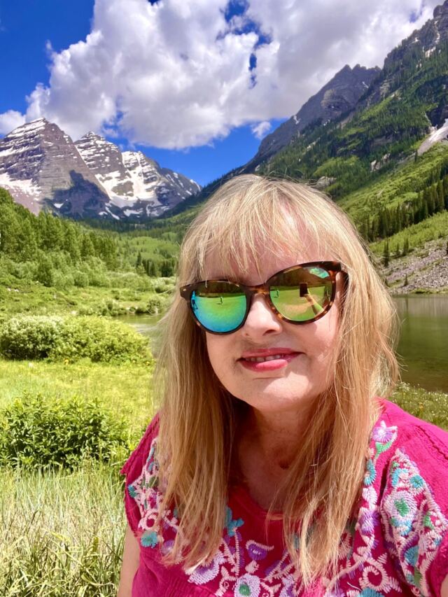 Kathy - Maroon Bells selfies 2
