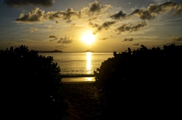 First Virgin Gorda sunset 1