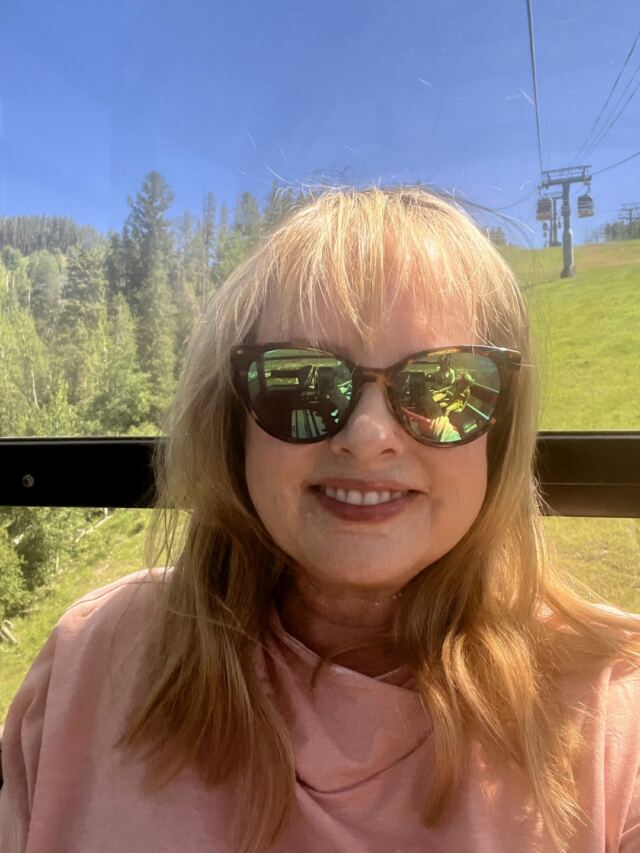 Kathy - gondola selfies 1