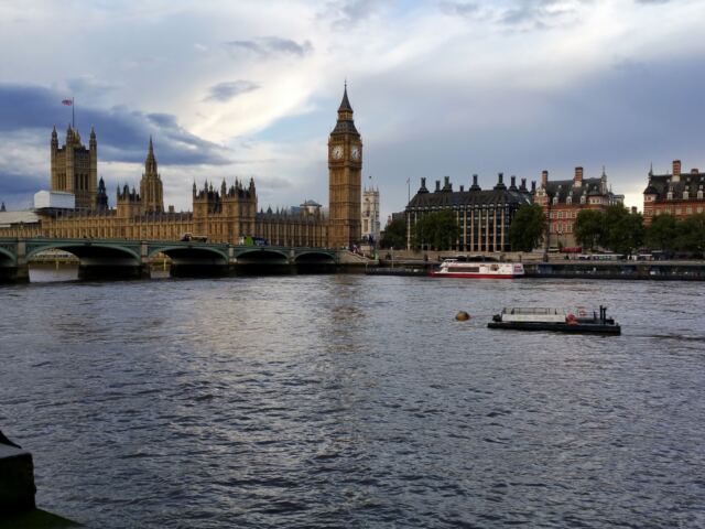 Parliament across the Thames
