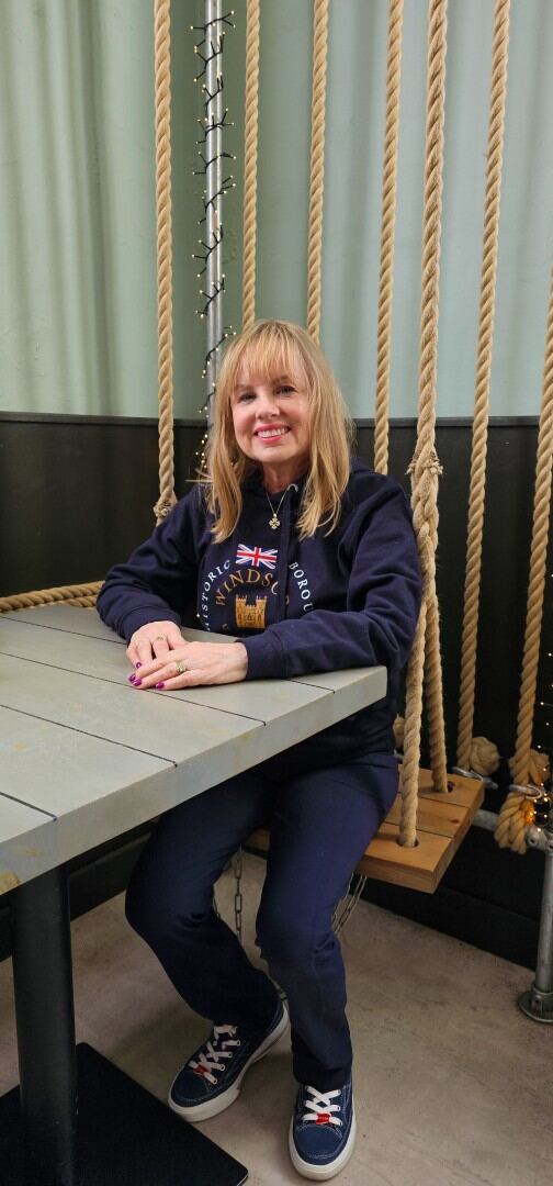 Kathy in Mowgli swing