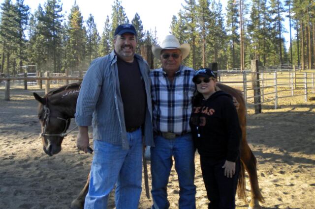 RK with Jim, our trail guide
